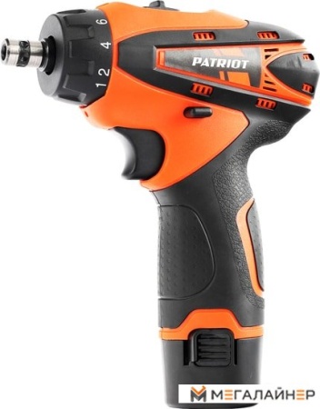 Дрель-шуруповерт Patriot BR 115Li 180201115 (с 2-мя АКБ, кейс) купить в Минске с доставкой