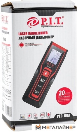 Купить Лазерный дальномер P.I.T PLD-60A в Минске с доставкой
