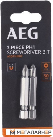 Набор бит AEG Powertools 4932479524 (2 шт) купить в Минске с доставкой