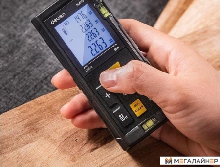 Купить Лазерный дальномер Deli DL4170 в Минске с доставкой