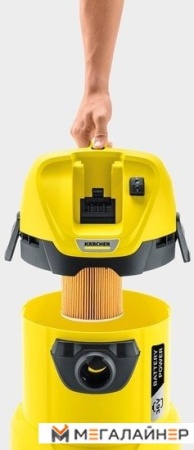 Пылесос Karcher WD 3 Battery Set 1.629-911.0 купить в Минске с доставкой