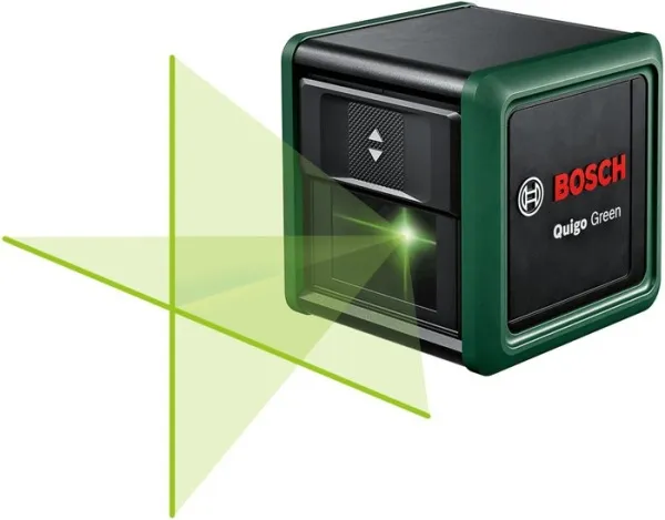 Купить Лазерный нивелир Bosch Quigo Green 0603663C02 (с зажимом MM2 и переходником) в Минске с доставкой