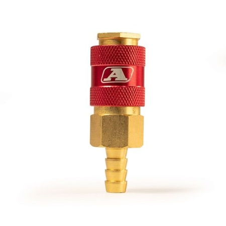 Штуцер профессиональный Aurora мама ёлка d.9мм F латунь, блистер 1шт.