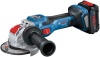 Угловая шлифмашина Bosch GWX 18V-15 SC Professional 06019H6501 (с 2-мя АКБ, кейс)