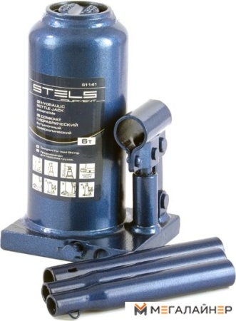 Бутылочный домкрат Stels 51141 6т