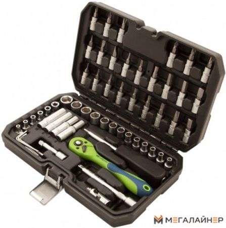 Универсальный набор инструментов СибрТех 13525 (56 предметов) купить в Минске с доставкой