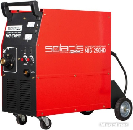 Сварочный инвертор Solaris MIG-250-HD + AK