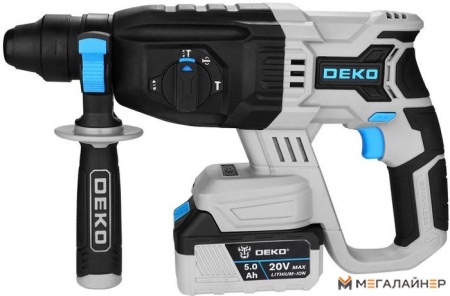 Перфоратор Deko DKCH20FU-Li SET (с 2-мя АКБ, кейс, оснастка) купить в Минске с доставкой