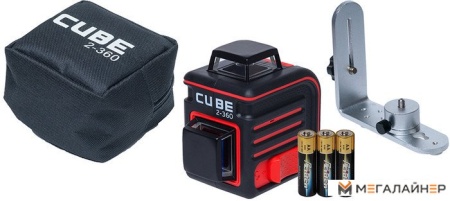 Купить Лазерный нивелир ADA Instruments CUBE 2-360 HOME EDITION (A00448) в Минске с доставкой