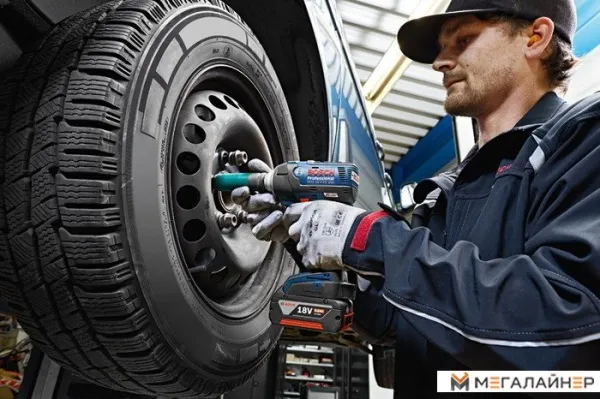 Ударный гайковерт Bosch GDS 18 V-EC 250 Professional [06019D8102] купить в Минске с доставкой