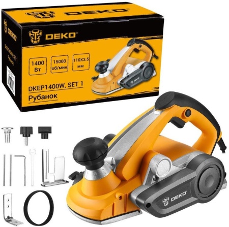 Рубанок Deko DKEP1400W Set1 083-1073
