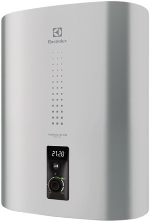 Накопительный электрический водонагреватель Electrolux EWH 30 Centurio IQ 2.0 Silver