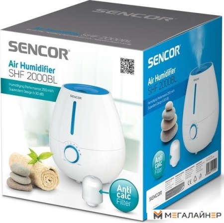 Увлажнитель воздуха Sencor SHF 2000BL
