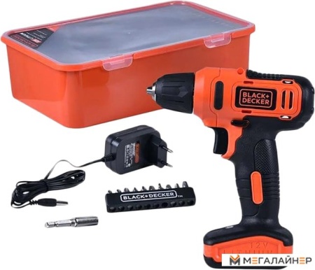 Дрель-шуруповерт Black & Decker LD12SP (с АКБ) купить в Минске с доставкой