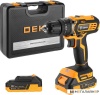 Ударная дрель-шуруповерт Deko DKCD20 Impact Set 063-4415 (с 2-мя АКБ 2 Ач, кейс) купить в Минске с доставкой