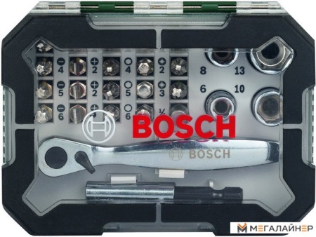 Набор бит Bosch 2607017322 26 предметов купить в Минске с доставкой
