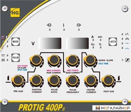 Сварочный инвертор HUGONG Protig 400P III