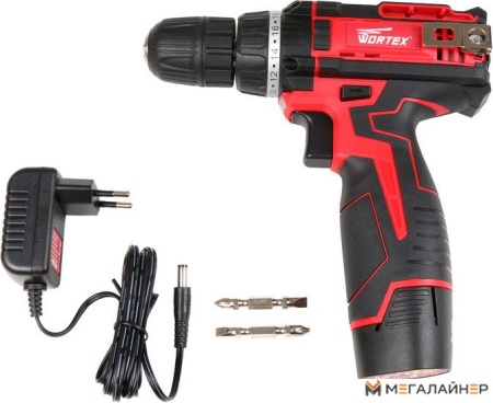 Дрель-шуруповерт Wortex BD 1213 DLi купить в Минске с доставкой