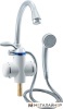 Проточный электрический водонагреватель кран+душ Unipump BEF-001-03 купить в Минске с доставкой