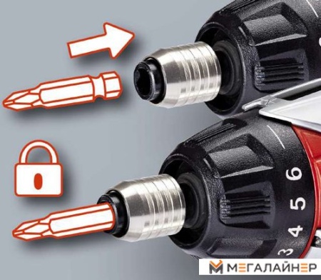 Отвертка аккумуляторная Einhell TE-SD 3,6 Li Kit купить в Минске с доставкой