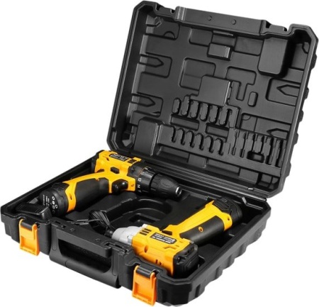 Deko SET 063-4107 (шуруповерт, винтоверт, 2 АКБ, кейс) купить в Минске с доставкой