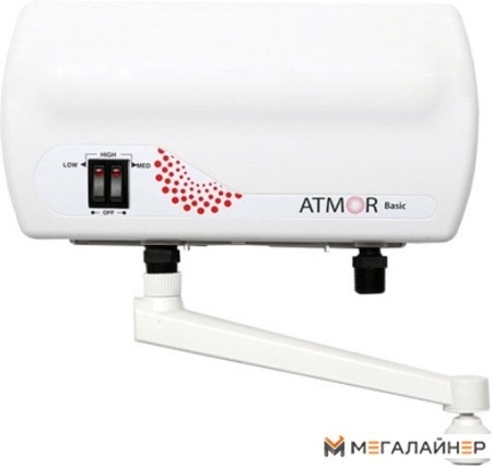 Проточный электрический водонагреватель-кран Atmor Basic 5 кВт кран купить в Минске с доставкой