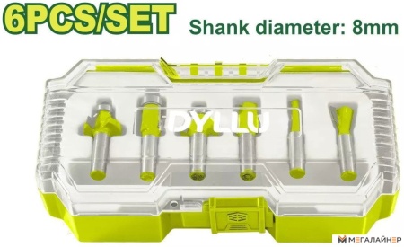 Набор фрез Dyllu DTRKSR0108 (6 шт) купить в Минске с доставкой