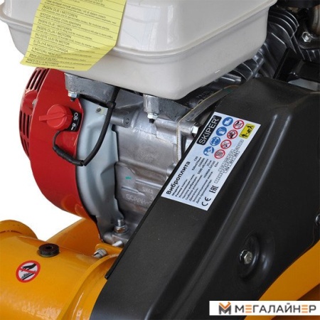 Виброплита Skiper С-60 Loncin LC160F (колеса, мат) купить в Минске с доставкой