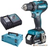 Дрель-шуруповерт Makita DDF485RAJ (с 2-мя АКБ, кейс) купить в Минске с доставкой
