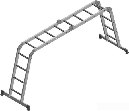 Лестница-трансформер Новая высота NV 132 многофункциональная 4x4 ступени купить в Минске с доставкой