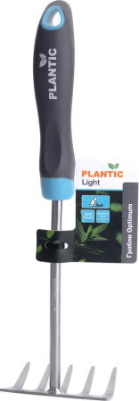 Грабли зубчатые Plantic Light Optimum 26262-01 купить в Минске с доставкой