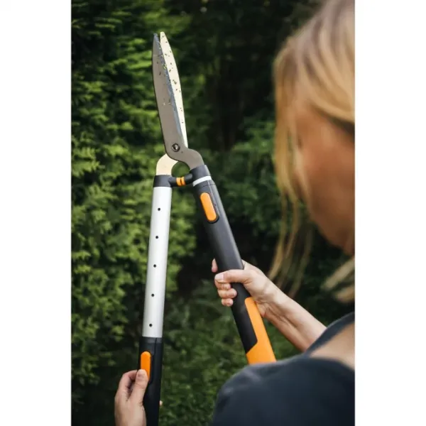 Ножницы для живой изгороди телескопические FISKARS SmatrFit (114800) (1013565) купить в Минске с доставкой