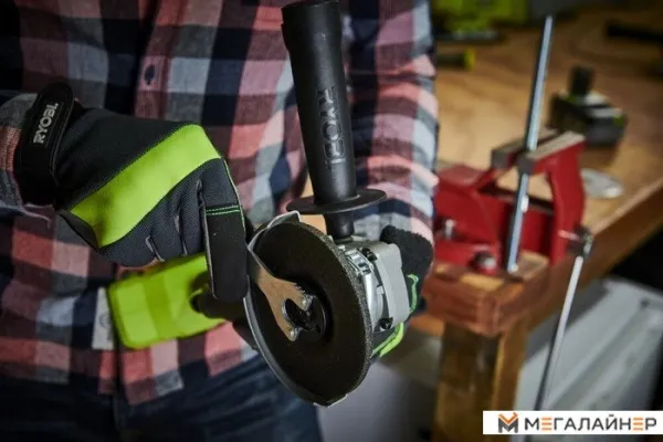 Угловая шлифмашина Ryobi RAG18125-0 5133005403 (без АКБ) купить в Минске с доставкой