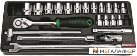 Набор торцевых головок Toptul GCAT2402 24 предмета купить в Минске с доставкой