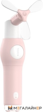 Вентилятор Baseus Tricolor Bear (розовый)