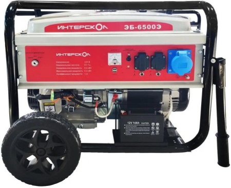 Купить Бензиновый генератор Интерскол ЭБ-6500Э в Минске с доставкой по РБ