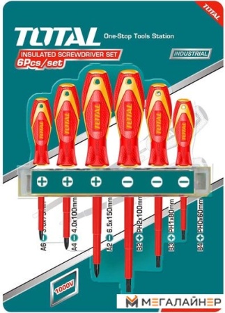 Набор отверток Total THTIS566 купить в Минске с доставкой
