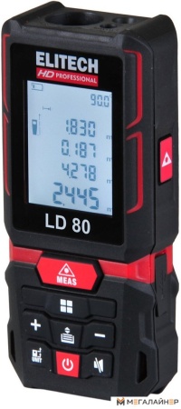 Купить Лазерный дальномер ELITECH LD 80 в Минске с доставкой