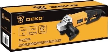 Угловая шлифмашина Deko AG2400DK 083-1030 купить в Минске с доставкой