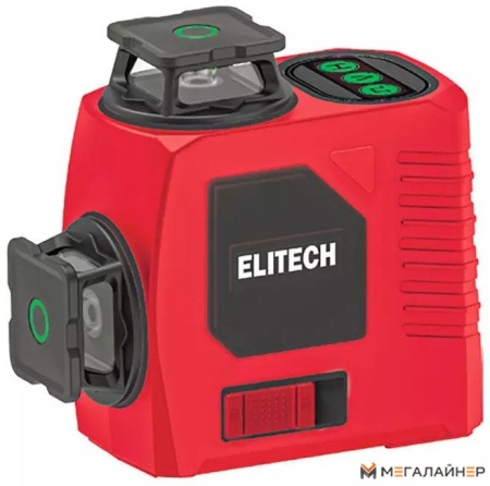 Купить Лазерный нивелир ELITECH ПЛ 360-3-ЗЕЛ в Минске с доставкой