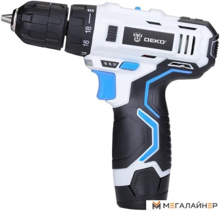 Дрель-шуруповерт Deko GCD12DU3 SET 1 (с 1-им АКБ) купить в Минске с доставкой
