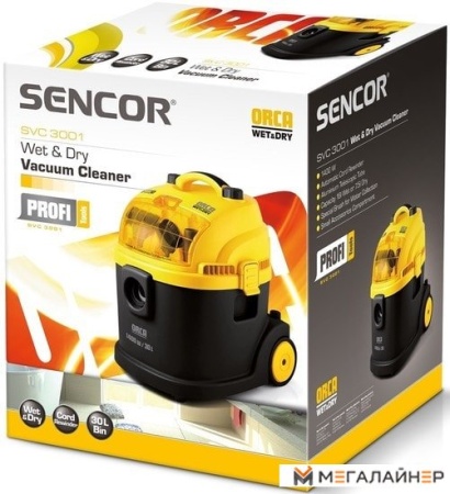 Пылесос Sencor SVC 3001 ORCA купить в Минске с доставкой
