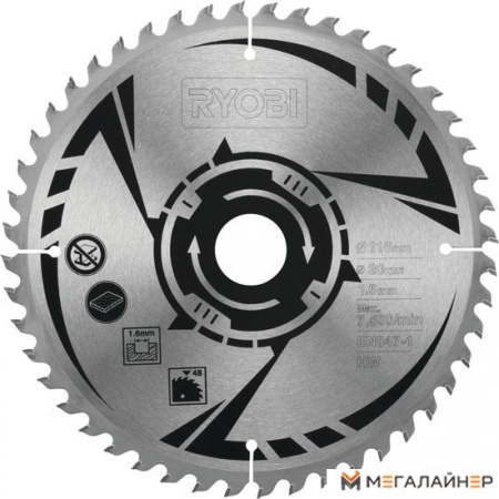 Пильный диск Ryobi SB216K16T48A1 5132003806 купить в Минске с доставкой