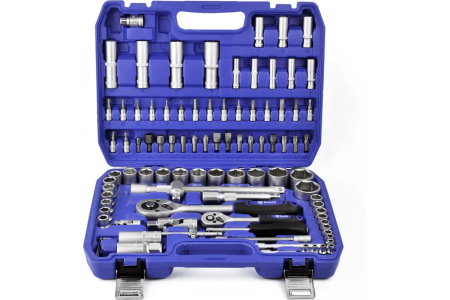 Набор головок и бит 94пр. БелАК Профи (1/4", 1/2", 6 граней, закалка V3) (БАК.07002) купить в Минске с доставкой