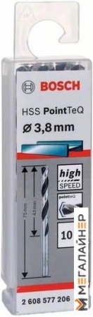 Набор оснастки Bosch 2608577206 (10 предметов) купить в Минске с доставкой