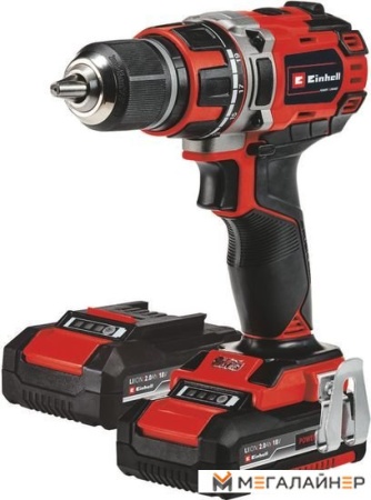 Дрель-шуруповерт Einhell TE-CD 18/50 Li BL 4513896 (с 2-мя АКБ, кейс) купить в Минске с доставкой