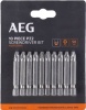Набор бит AEG Powertools 4932479508 (10 шт)