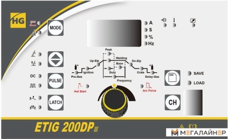 Сварочный инвертор HUGONG ETIG 200DP III