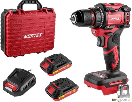 Дрель-шуруповерт Wortex BD 2025 DLi ALL1 1329836 (с 1-им АКБ, кейс) купить в Минске с доставкой