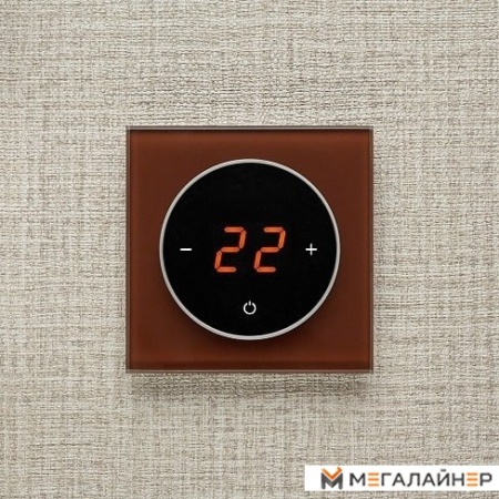 Терморегулятор DeLUMO Takto (8017 темный коричневый)